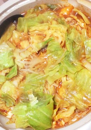 家にある物で簡単!トマト鍋-レシピのメイン写真