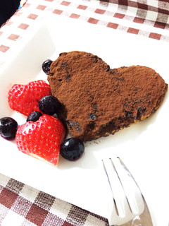 バレンタインに♡のチョコフレンチトースト-レシピのメイン写真