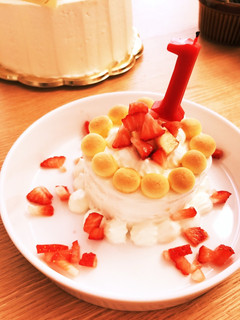 1歳のお誕生日ケーキ-レシピのメイン写真