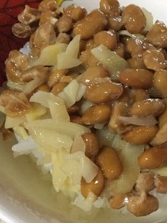 納豆と寿司がりのご飯-レシピのメイン写真