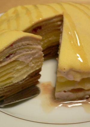 「アイス」ケーキミックス☆ミルクレープ風-レシピのメイン写真