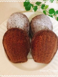 濃厚♡ショコラ・マドレーヌ-レシピのメイン写真