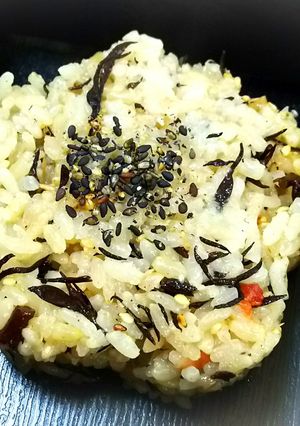 発芽玄米ひじきご飯-レシピのメイン写真