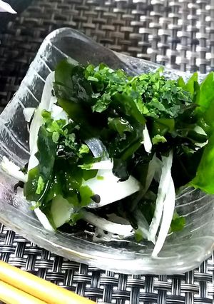 わかめとひじきの酢の物-レシピのメイン写真