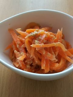 にんじんのごま和え-レシピのメイン写真
