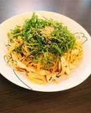 ヘルシー☆大葉とささみの和風パスタ☆