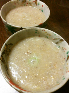 蓮根おろしのとろとろ味噌汁-レシピのメイン写真