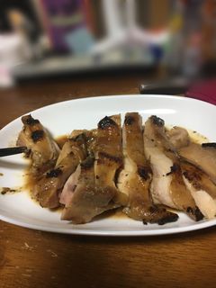 鶏モモ肉の照り焼き風の何か-レシピのメイン写真