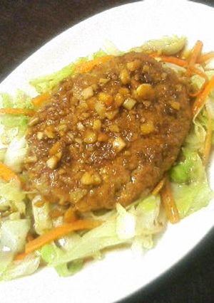 にんにく醤油の豆腐バーグ-レシピのメイン写真
