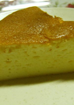 ホットケーキＭＩＸでスフレチーズケーキ-レシピのメイン写真