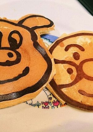 子どもと楽しむ！お絵描きホットケーキ-レシピのメイン写真