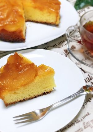 りんごのタルト·タタン風ケーキ❤-レシピのメイン写真