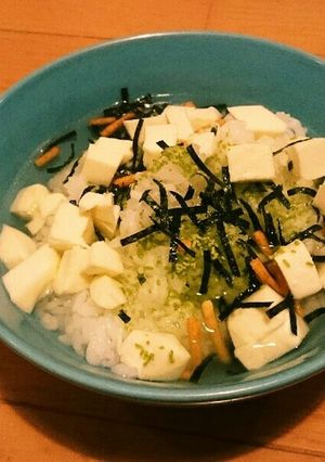 あったかもちもち♥モッツァレラお茶漬け-レシピのメイン写真