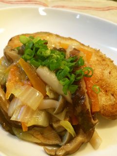 野菜たっぷり!カレイのきのこあんかけ-レシピのメイン写真