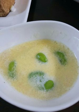ごろっと空豆のスープ-レシピのメイン写真