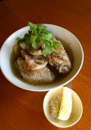 鶏肉とレンコンのスープ-レシピのメイン写真