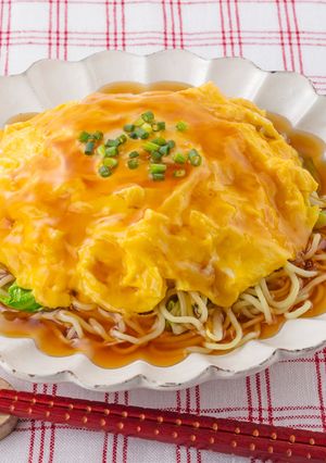 卵のドレス♪天津風あんかけ焼そば-レシピのメイン写真