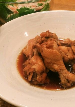 弱火で20分♪手羽元のさっぱり煮♡-レシピのメイン写真