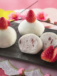 ひんやりフルーチェムース大福-レシピのメイン写真