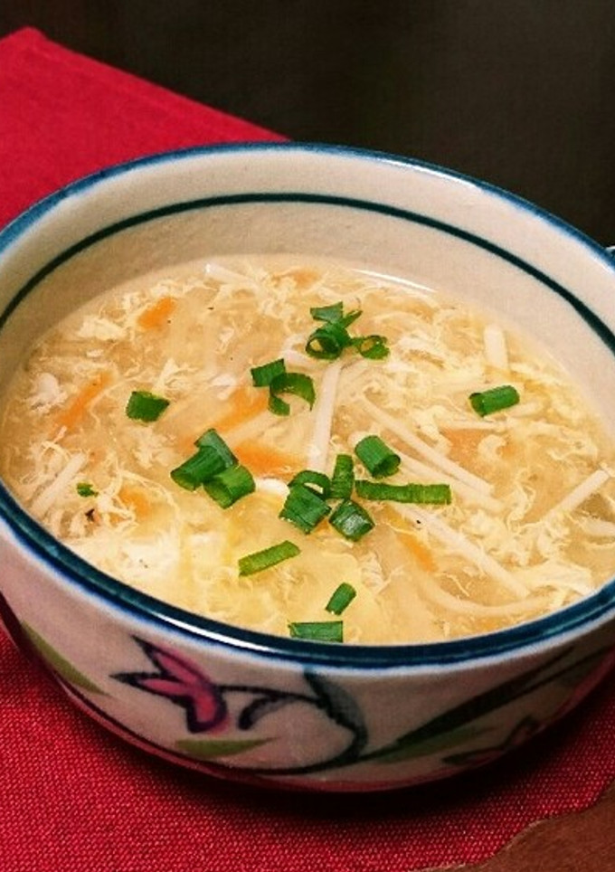 ほっ♪もやしと卵の中華スープ☆-レシピのメイン写真