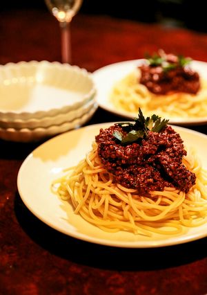 本格派のスパゲティ・ボロネーゼ-レシピのメイン写真