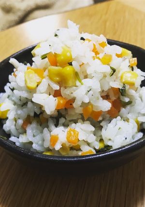 ほんのり甘いコーンとシラスの炊き込みご飯-レシピのメイン写真
