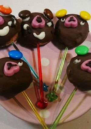 簡単!バレンタインに!ロリポップドーナツ-レシピのメイン写真