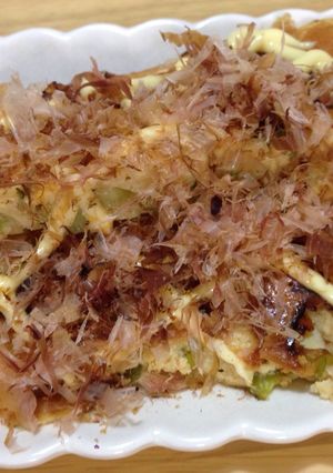 大豆粉のねぎチヂミ-レシピのメイン写真