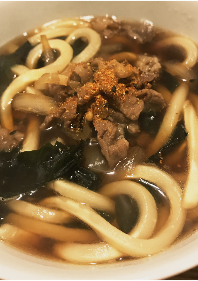 ✿我が家の定番肉うどん✿-レシピのメイン写真