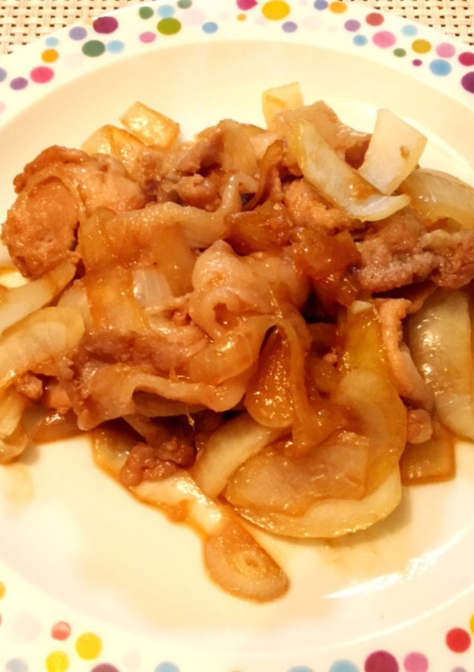 時短で激ウマ、豚の生姜焼き♪-レシピのメイン写真