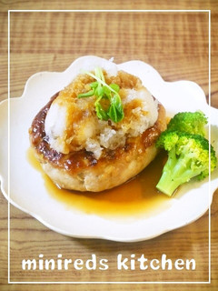 照り焼きまぐろハンバーグ-レシピのメイン写真