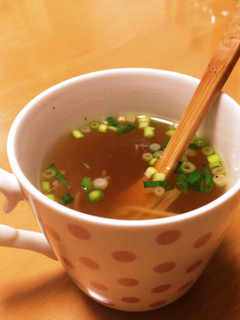 即席☆なめたけとほんだしのスープ♪-レシピのメイン写真