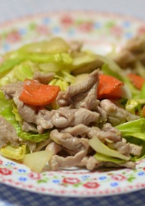 お肉柔らか野菜炒め-レシピのメイン写真