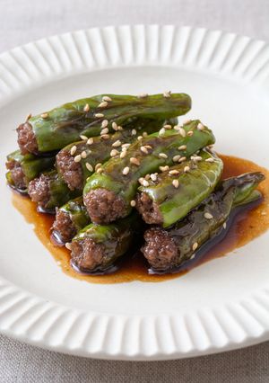ししとうの牛肉詰め-レシピのメイン写真