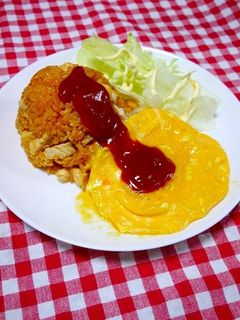 レンジで簡単!ふわとろ卵のオムライス-レシピのメイン写真