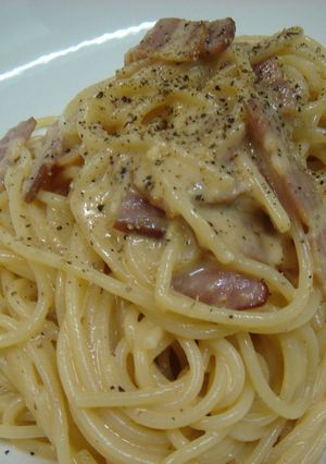 大人系『シンプルカルボナーラ』-レシピのメイン写真