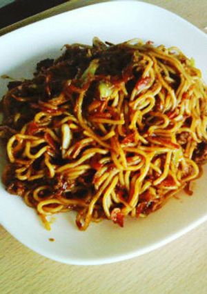 ピリ辛♪焼きそば-レシピのメイン写真