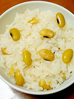 簡単!ひたし豆ご飯-レシピのメイン写真