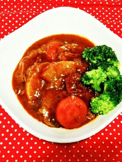 牛すね肉と大根のデミグラスソース煮込み-レシピのメイン写真