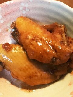 活力鍋☆手羽先の甘辛煮-レシピのメイン写真