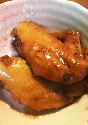 活力鍋☆手羽先の甘辛煮-レシピのメイン写真