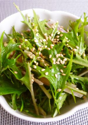 赤水菜の胡麻味噌和え-レシピのメイン写真