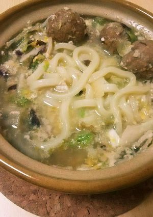 塩麹うどん-レシピのメイン写真