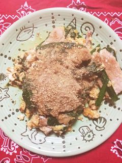 とっても簡単!豚肉とニラの卵とじ-レシピのメイン写真