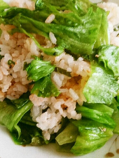 レタスとたらこと大葉のチャーハン-レシピのメイン写真