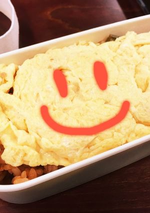 お弁当に♪♪簡単オムライス♡-レシピのメイン写真