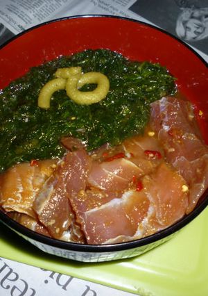 あかもくでまぐろ(山かけではなく)海かけ-レシピのメイン写真