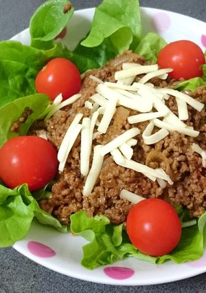 簡単!ファインスパイスでタコライス-レシピのメイン写真