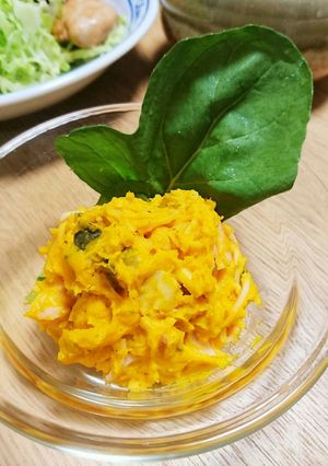 簡単かぼちゃのサラダ♪作り置き☆お弁当に-レシピのメイン写真