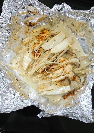 簡単！ファインスパイスキノコのホイル焼き-レシピのメイン写真
